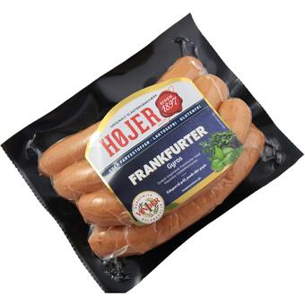Fleggaard Højer frankfurter gyros 600g tilbud
