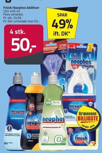 Finish/neophos additiver 4 stk