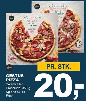Let-Køb Gestus pizza tilbud