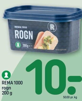 REMA 1000 Rema 1000 rogn tilbud