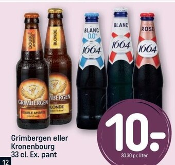 Grimbergen eller kronenbourg
