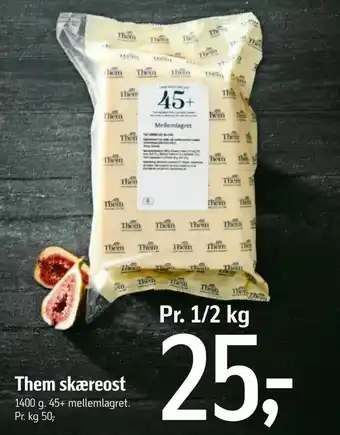 Føtex Them skæreost tilbud