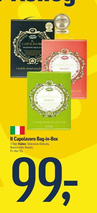 Føtex Il Capolavoro Bag-in-Box tilbud