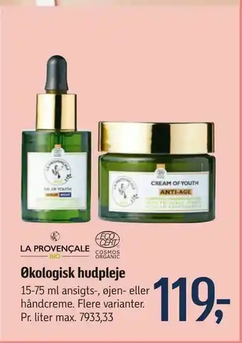 Føtex Økologisk hudpleje tilbud