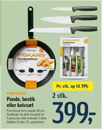 Føtex Pande, bestik eller knivsæt tilbud