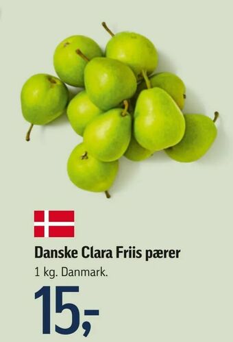 Danske Clara Friis pærer