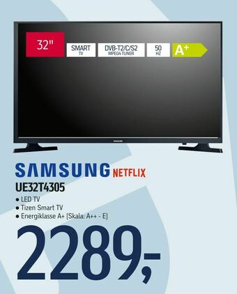 Føtex Samsung Ue32t4305 tilbud