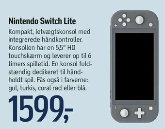 Føtex Nintendo Switch Lite tilbud