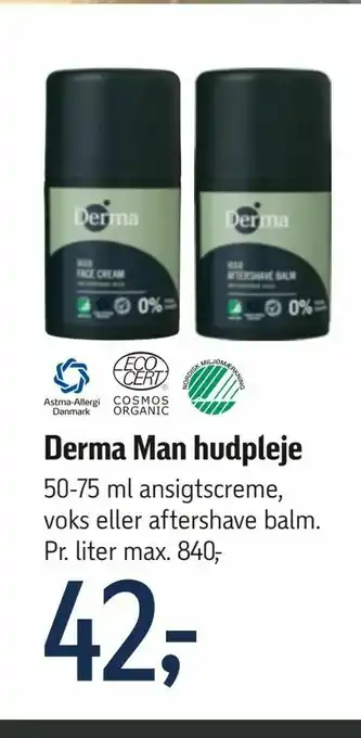 Føtex Derma Man hudpleje tilbud