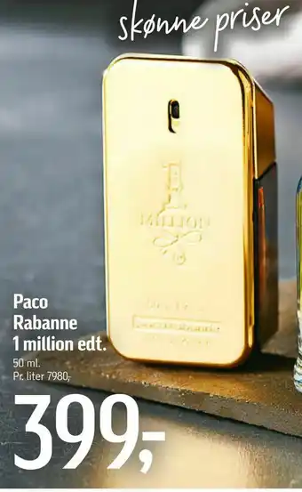 Føtex Paco Rabanne 1 million edt tilbud