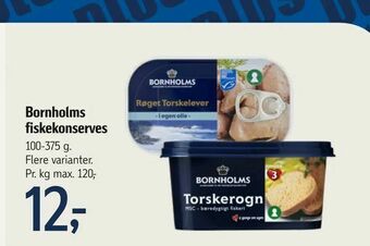 Føtex Bornholms fiskekonserves tilbud