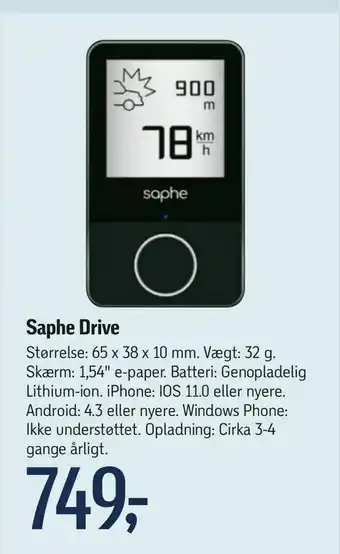 Føtex Saphe Drive tilbud