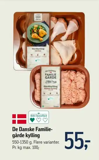Føtex De Danske Familie gårde kylling tilbud