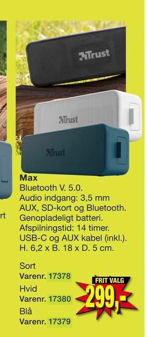 Harald Nyborg Højttaler Zowy tilbud