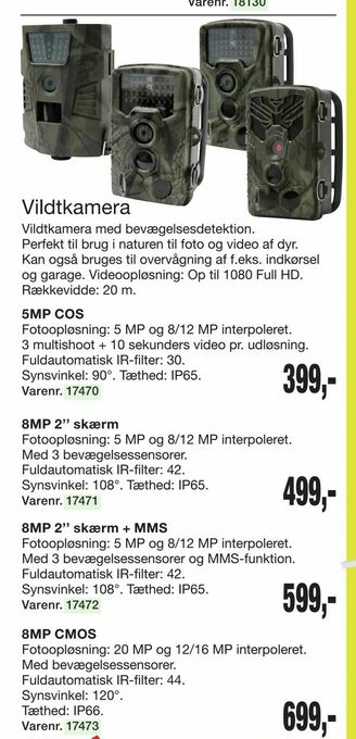 Harald Nyborg Vildtkamera tilbud