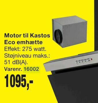 Harald Nyborg Motor til Kastos Eco emhætte tilbud