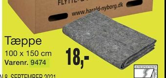 Harald Nyborg Tæppe tilbud