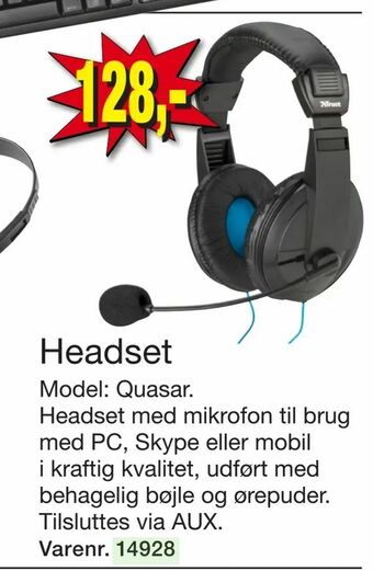 Harald Nyborg Headset tilbud