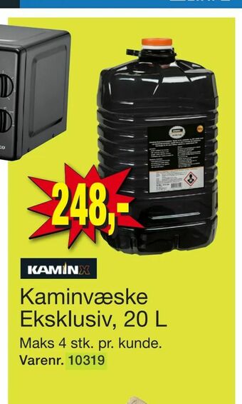 Kaminvæske Eksklusiv, 20 L