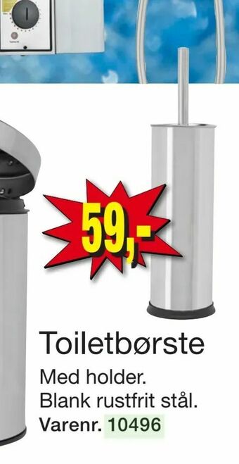 Harald Nyborg Toiletbørste tilbud