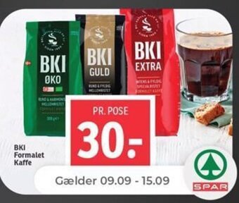 Netto BKI Formalet Kaffe tilbud