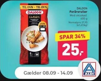 Netto DALOON Forårsruller tilbud