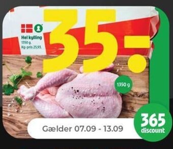 Netto Hel kylling tilbud