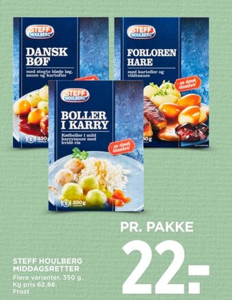 MENY STEFF HOULBERG MIDDAGSRETTER tilbud