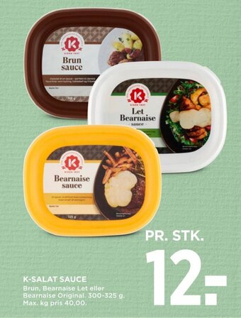 MENY K-SALAT SAUCE tilbud