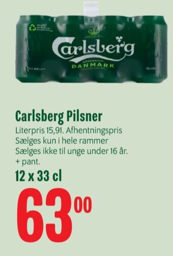 Min Købmand Pilsner øl tilbud