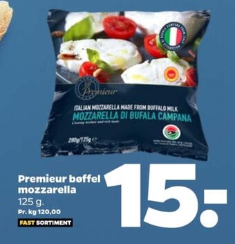 Netto Premieur mozzarella tilbud