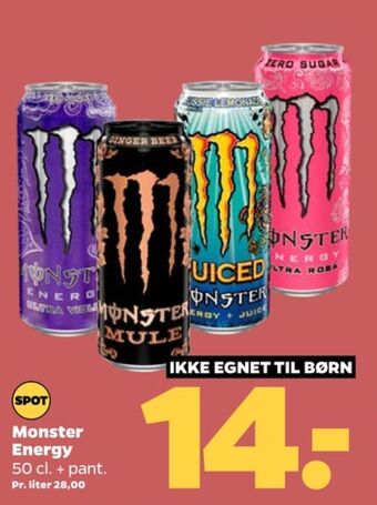 Ultra rosa energidrik