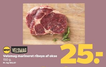 Netto Velsmag ribeye tilbud
