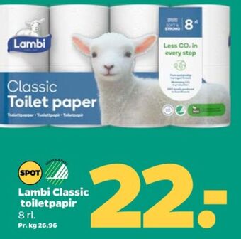 Netto Classic toiletpapir tilbud