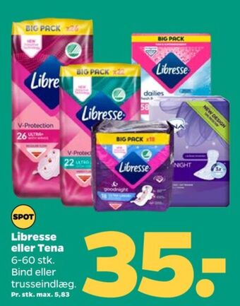 Netto Libresse bind tilbud
