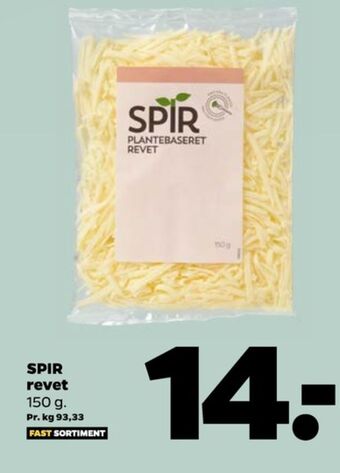 Netto Spir revet ost tilbud