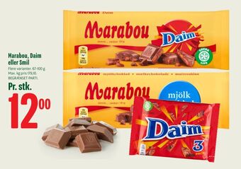 Daim chokoladeplade