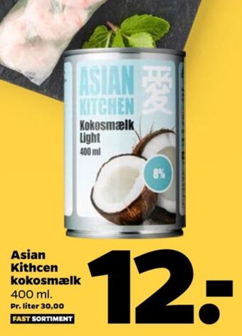 Netto Asian kitchen kokosmælk tilbud