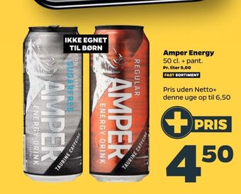 Netto Regular energidrik tilbud