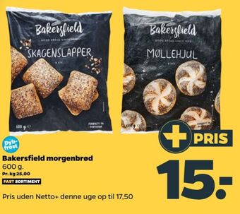 Netto Bakersfield skagenslapper tilbud
