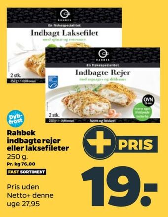 Netto Rahbek indbagt laks tilbud