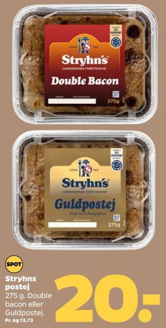 Netto Guldpostej leverpostej tilbud