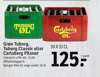 SPAR Grøn øl tilbud