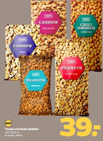 Trope peanuts