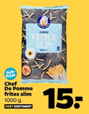 Netto Chef de pomme kartoffelprodukter tilbud