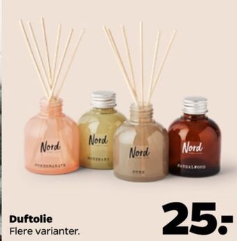 Netto Nord home living duftolie tilbud