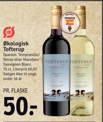 SPAR Ukendt spansk rødvin tilbud