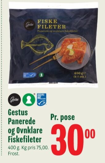 Min Købmand Gestus fiskefileter tilbud