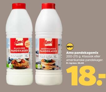 Netto Amo pandekagemix klassiske tilbud