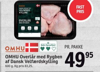 Omhu kyllingeoverlår